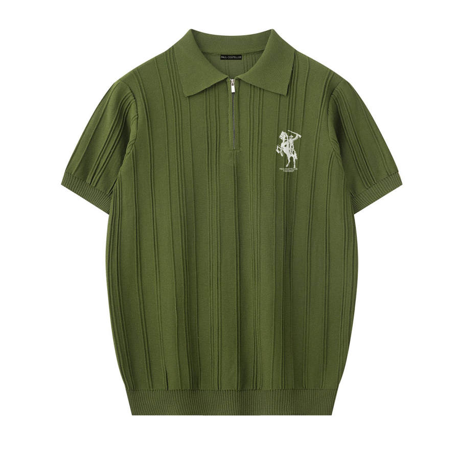 PAUL COSTELLOE T Shirts Unisex Polo Collar Moderate Straight Fit