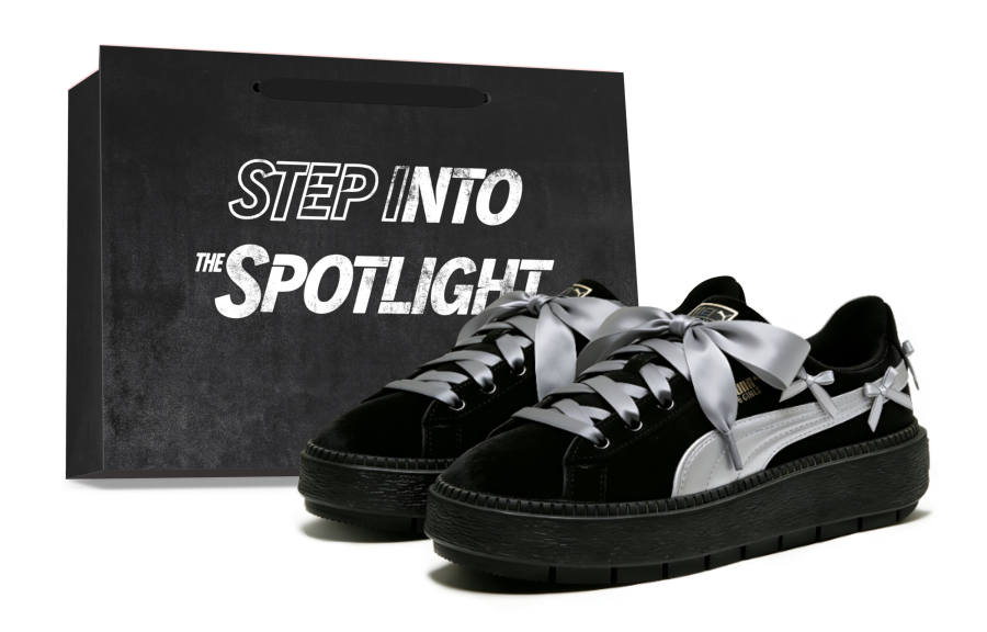 PUMA Platform Trace Moonlight Knight Slip Resistant, Abrasion Resistant, Height Increasing Low top Skateboard Shoes