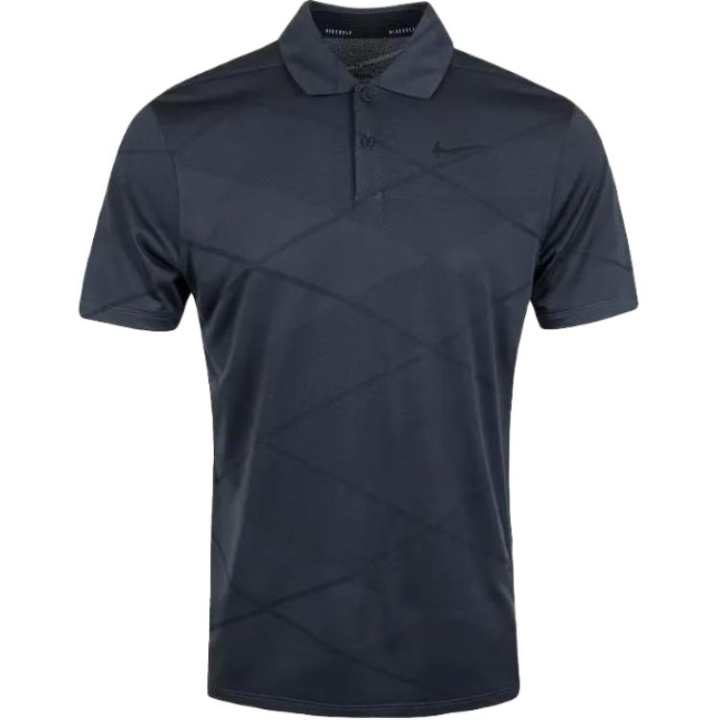 Nike Nike Dri Fit Polo Shirts Men's Black Polo Collar Moderate Other
