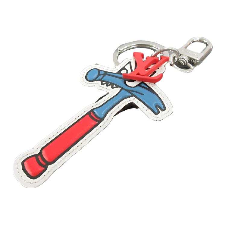 LOUIS VUITTON LOUIS VUITTON Leather Canvas Charms Unisex
