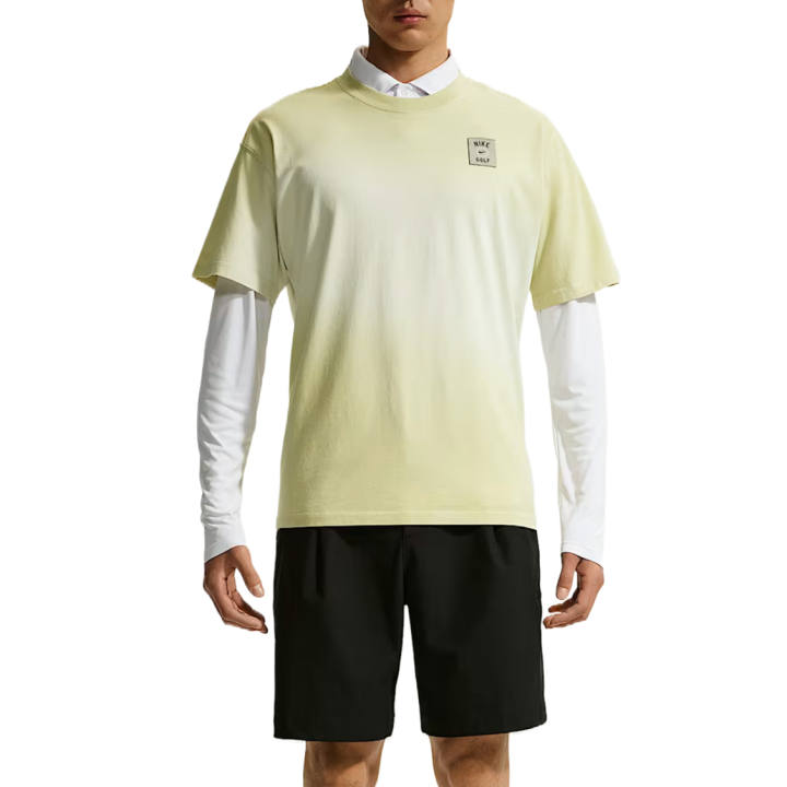 Nike Nike Golf Clothing Men's Sea Glass/Light Olive Green Crew Neck Moderate
