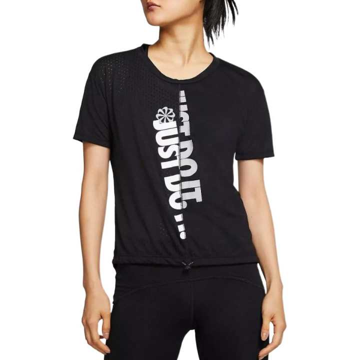 Nike Nike Running T Shirts Women's Black
