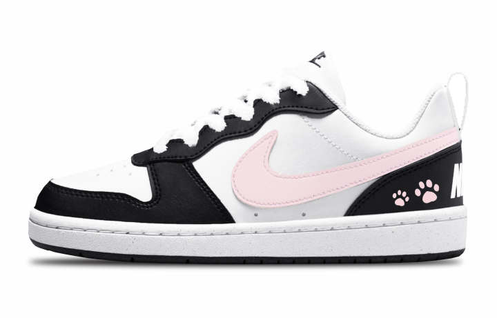 Nike Nike Court Borough Low top Kids' Skateboarding Shoes Black Teenagers