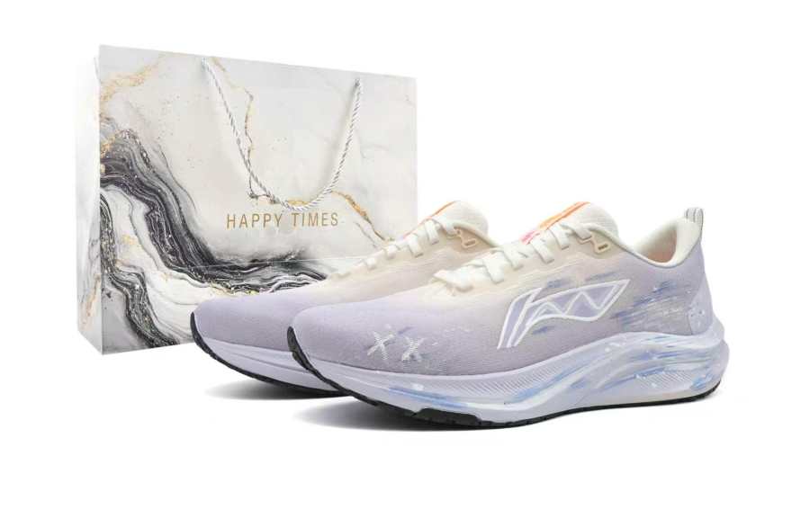 Li-Ning Li Ning Red Hare 8 Abrasion Resistant Lightweight Rebound Low top Casual Running Shoes Men's