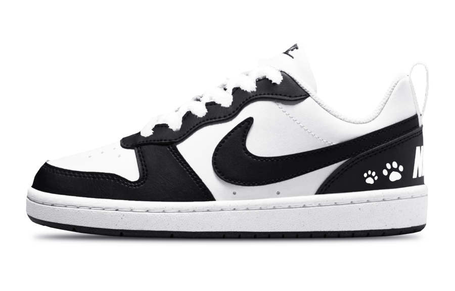 Nike Nike Court Borough Kids' Skateboarding Shoes Black Teenagers