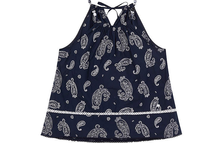 Teenie Weenie Shirts Women's Navy Blue Crew Neck Moderate Other