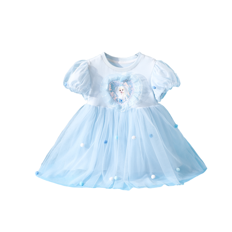 Disney Dress 2026 Summer Light Blue Kids'