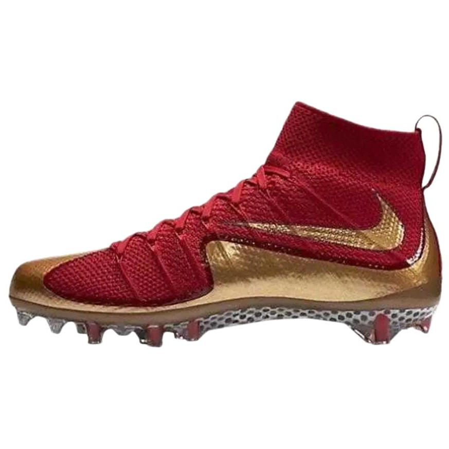 Nike Nike Vapor Untouchable Rugby Shoes Men's Red Gold