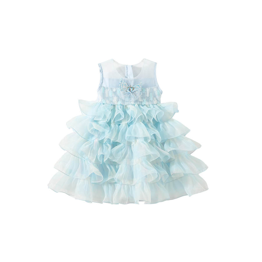 Disney Dress 2026 Summer Light Blue Kids'