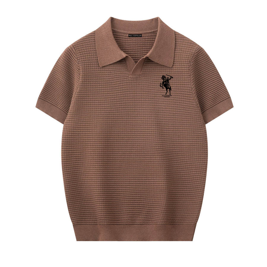 PAUL COSTELLOE T Shirts Men's Lapel Moderate