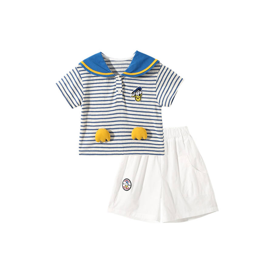 Disney Set 2026 Summer Blue Stripes Kids'