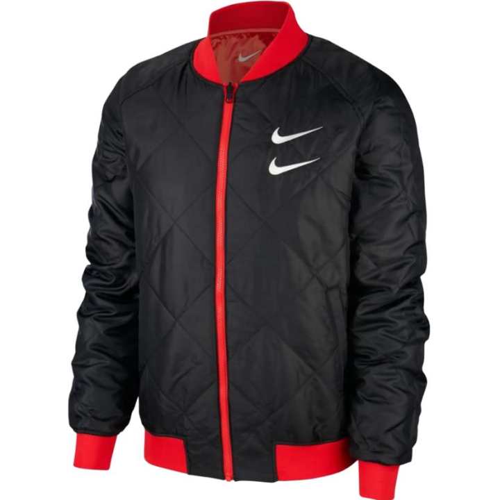 Nike Nike Jackets Men's Black Red Multicolor Stand Collar Moderate Other