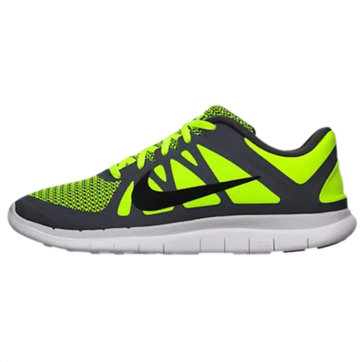 Nike Nike Free 4.0 Support Running Shoes Men's Gray Green