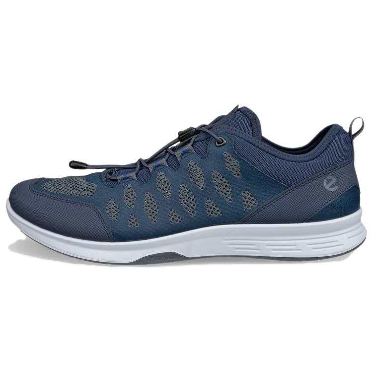 Ecco Ecco Exceed Fabric Low top Casual Shoes Men's Blue