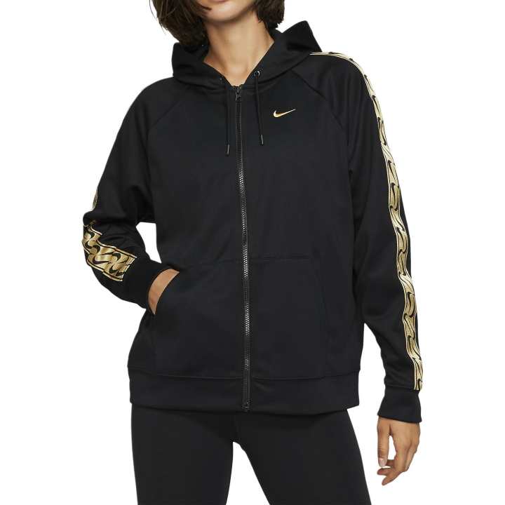 Nike Nike Sweatshirts Women's Black Hooded Non Detachable Moderate