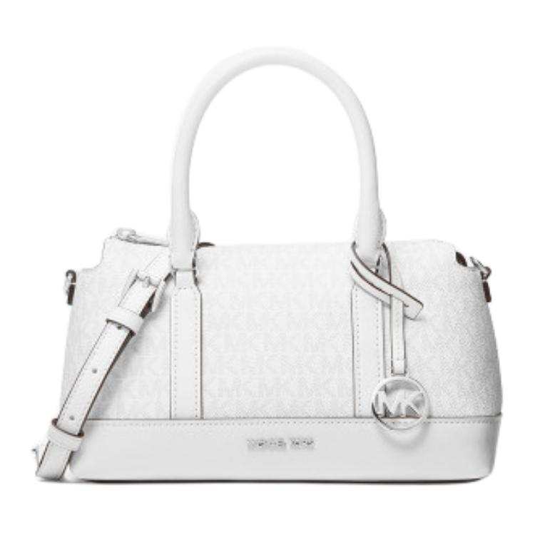 MICHAEL KORS Artificial Leather Handbag Small Women's White