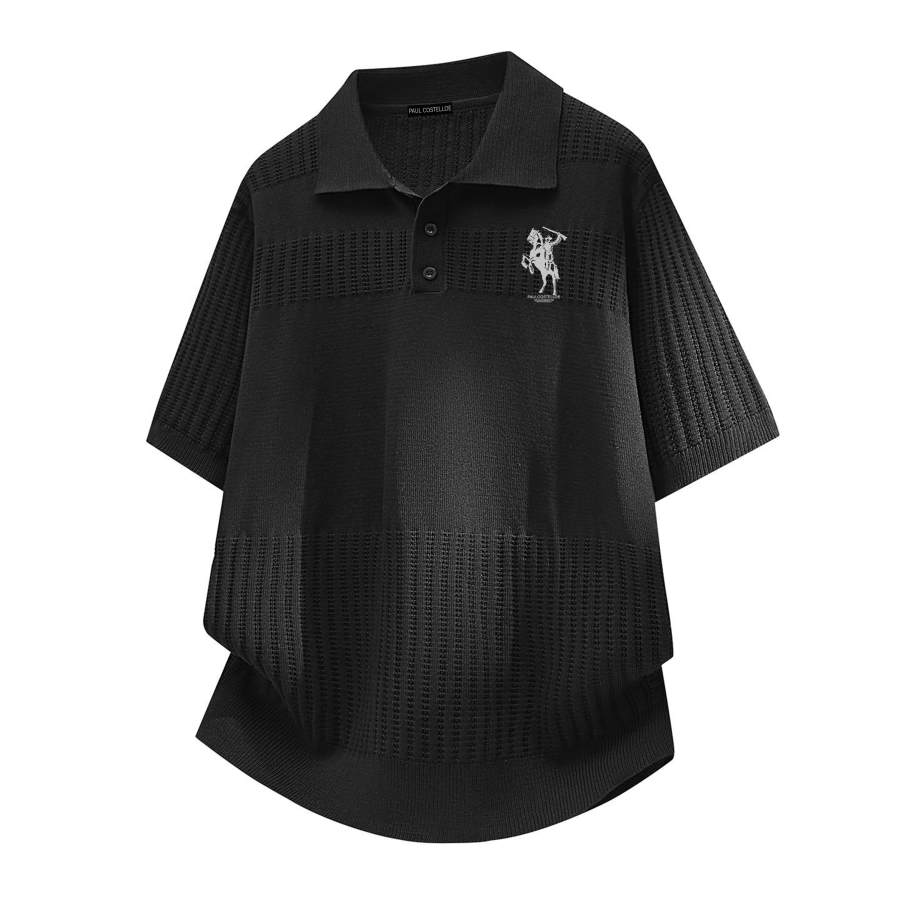 PAUL COSTELLOE T Shirts Men's Lapel Moderate