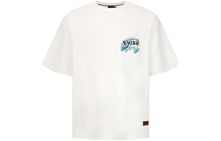 EVISU EVISU Drop Shoulder Sleeve T-Shirt Men's