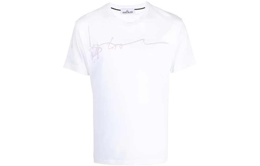 STONE ISLAND T Shirt Men's White