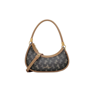 COWEC YCAKI PVC Premium Aesthetic Crescent Bag Fashion Shoulder Bag, Crescent, Versatile Shoulder Bag Women's