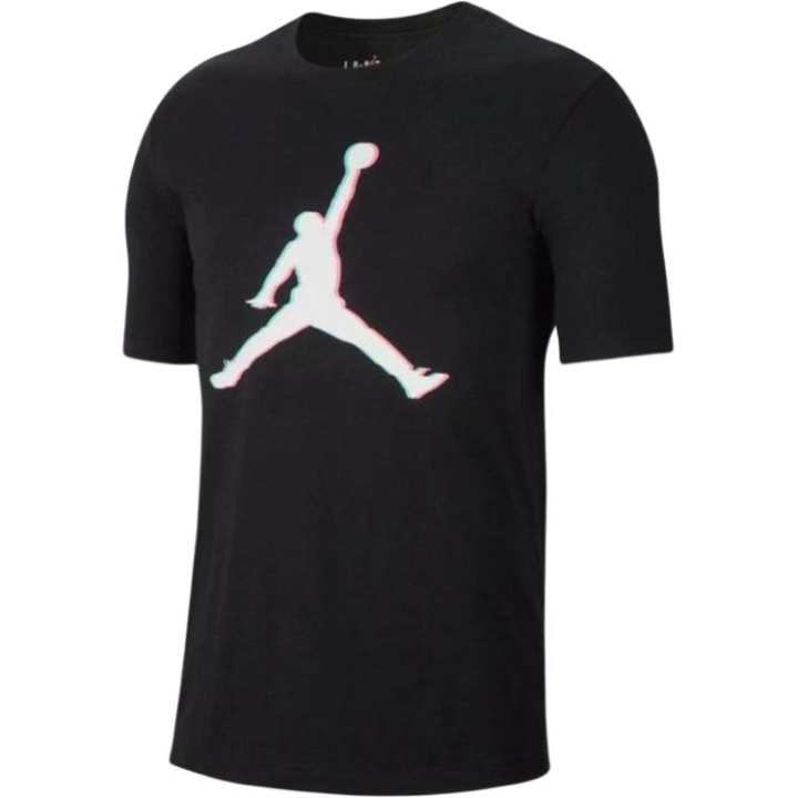 Jordan Jordan T Shirts Men's Black Crew Neck