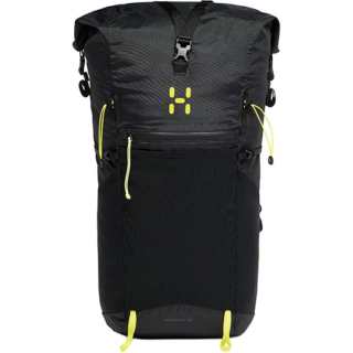 HAGLÖFS 40L Outdoor Bags Recycled Nylon Black/Oak Brown Unisex