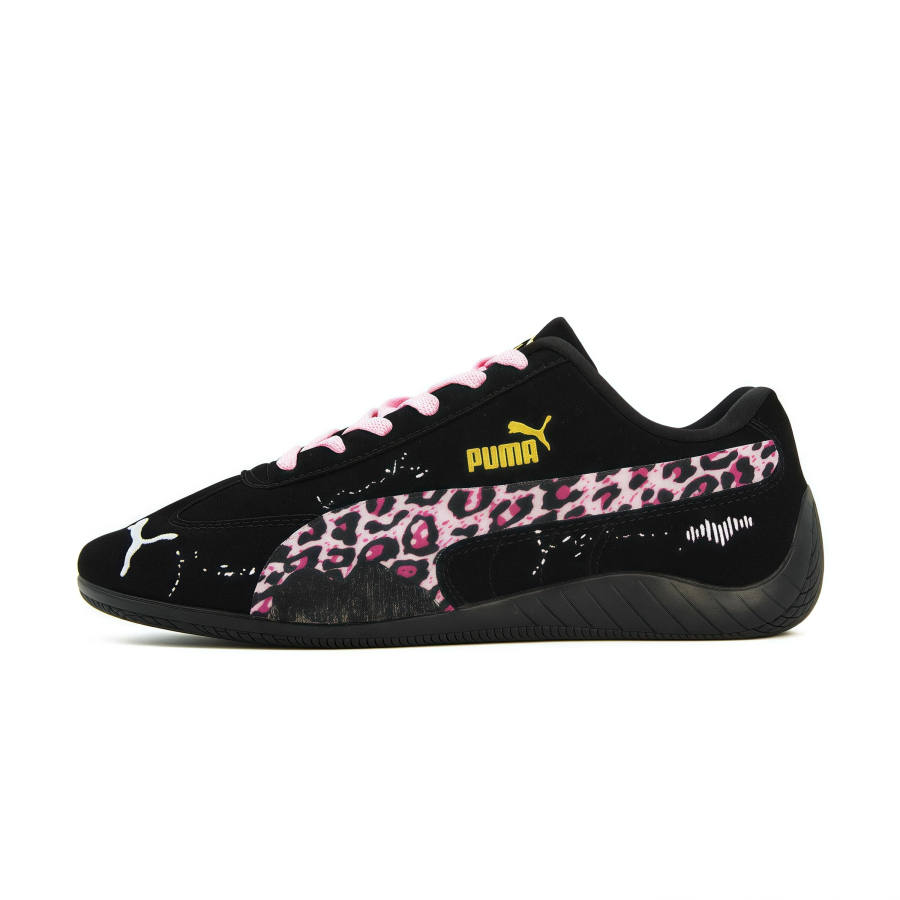 PUMA Speedcat Wild Character Low top Racing Shoes Unisex Black Pink