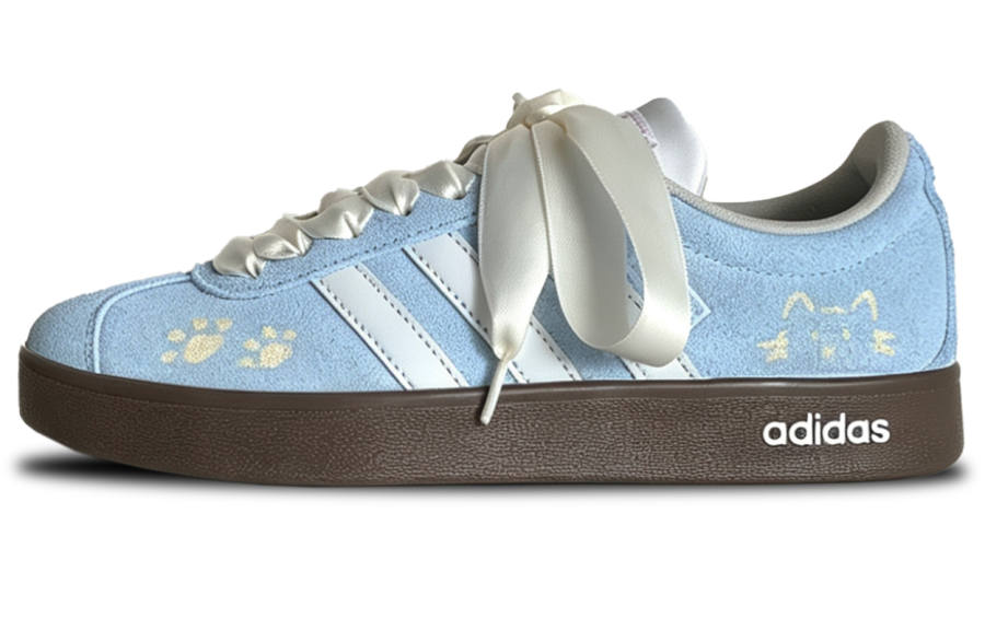 Adidas Adidas Vl Court Classic German Army Trainers Unisex Lake Sea Blue
