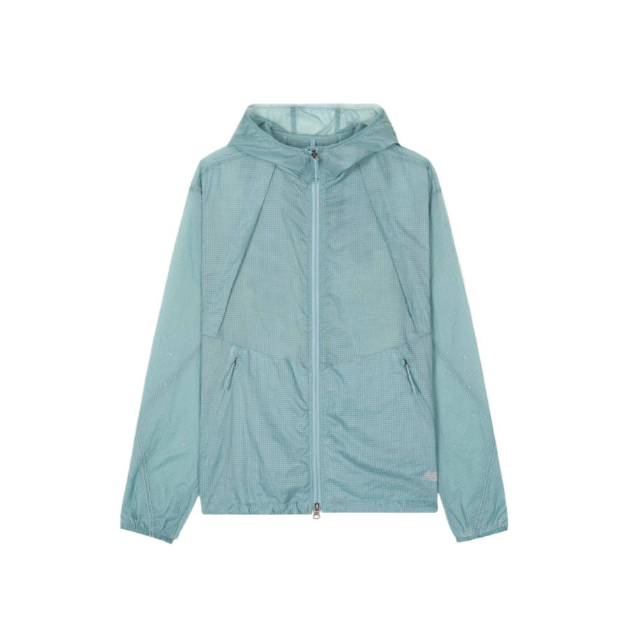 New Balance New Balance Jackets Unisex Turquoise Hooded Moderate Other