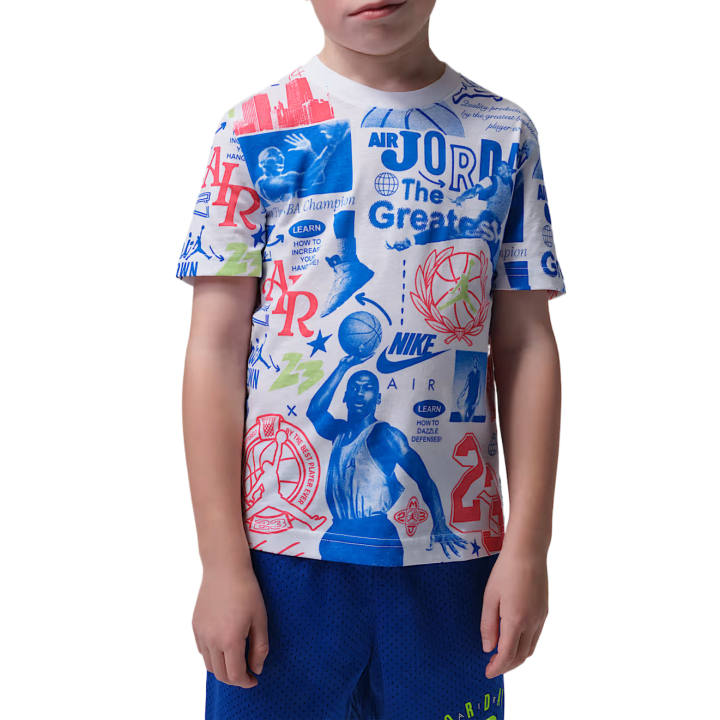 Jordan Jordan Kids T Shirts Crew Neck Moderate