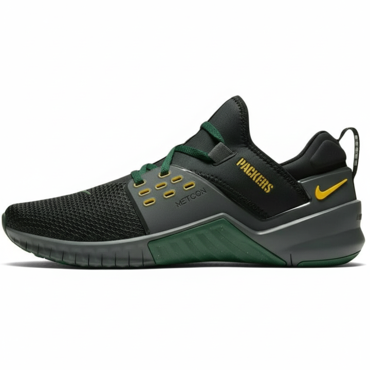 Nike Nike x NFL Metcon 2 Comfortable Training Shoes Unisex Black Green