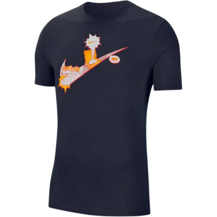 Nike Nike T Shirts Men's Blue Crew Neck