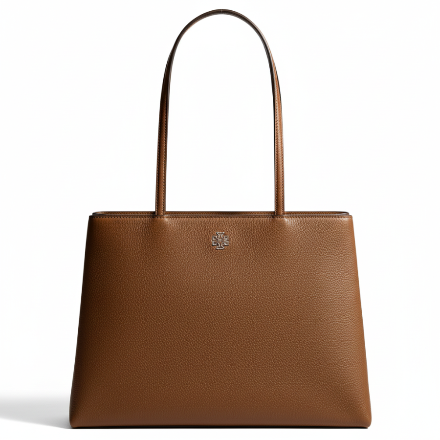 TORY BURCH Brand Logo Handbag, Shoulder Bag Women's Brown