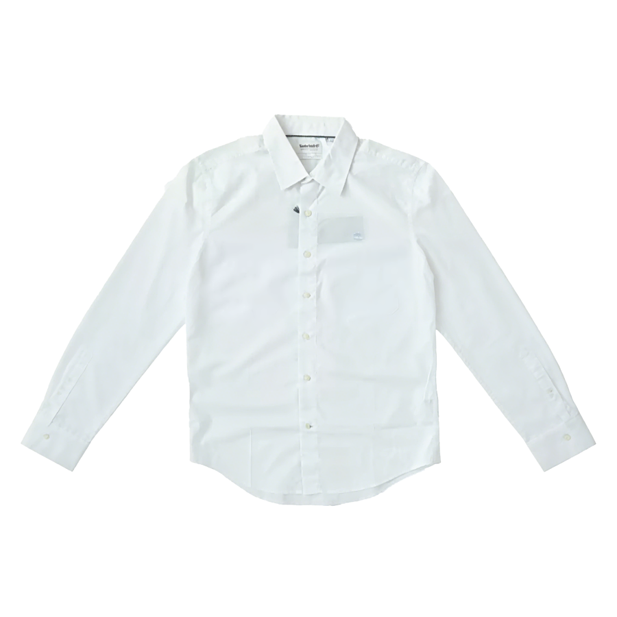 Timberland Timberland Shirts Men's White Lapel Thin