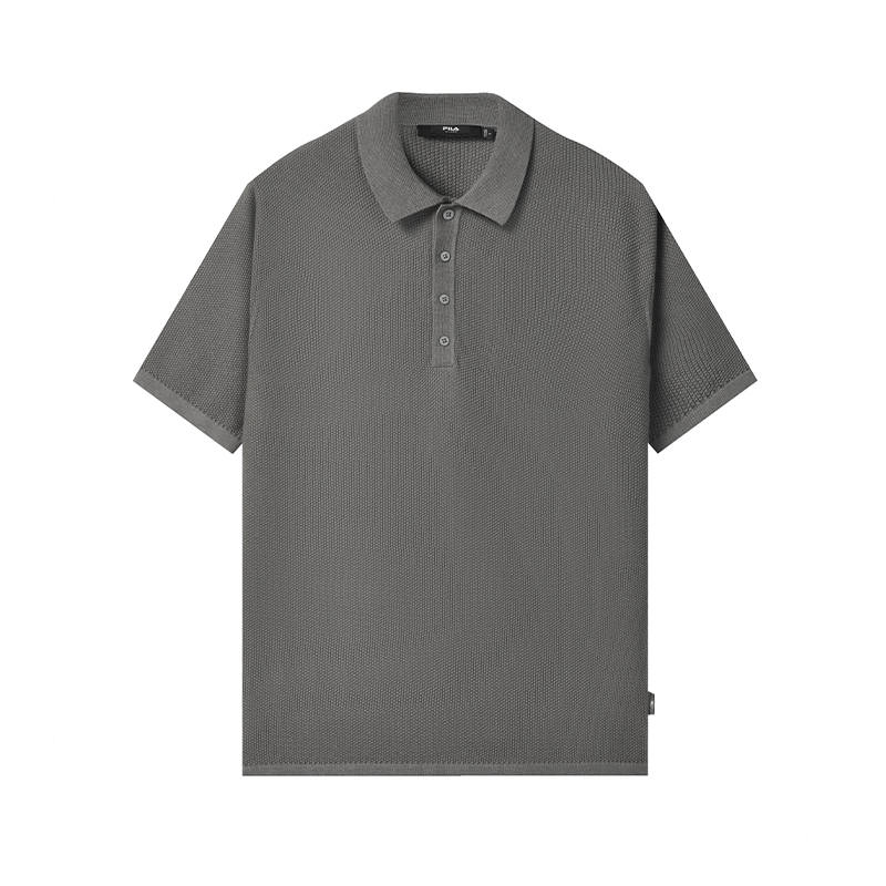 FILA MILANO Knitwear Men's Elegant Dark Gray