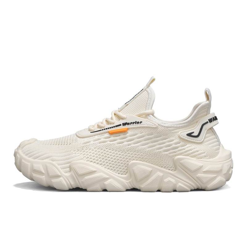 Warrior Fabric Balance Abrasion Resistant Lightweight Quick Dry Low top Casual Shoes Men's Beige