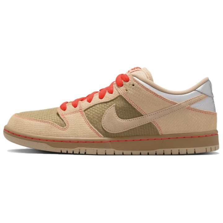 Nike Nike Dunk SB Low top Skateboard Shoes Men's Beige Brown