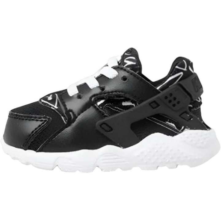 Nike Nike Huarache Run Toddler Shoes Black White Infant And Toddler