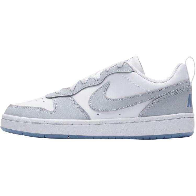 Nike Nike Court Borough Skateboard Shoes White Gray Unisex