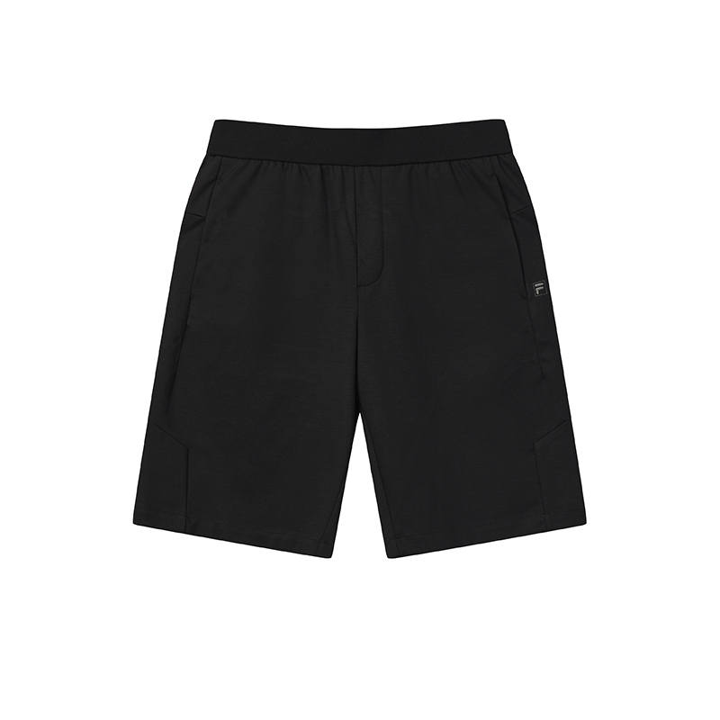 FILA WHITE Casual Shorts Men's Jet Black Moderate