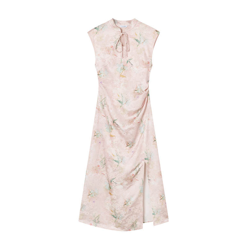 XIANGYING Short Sleeved Dress Women's