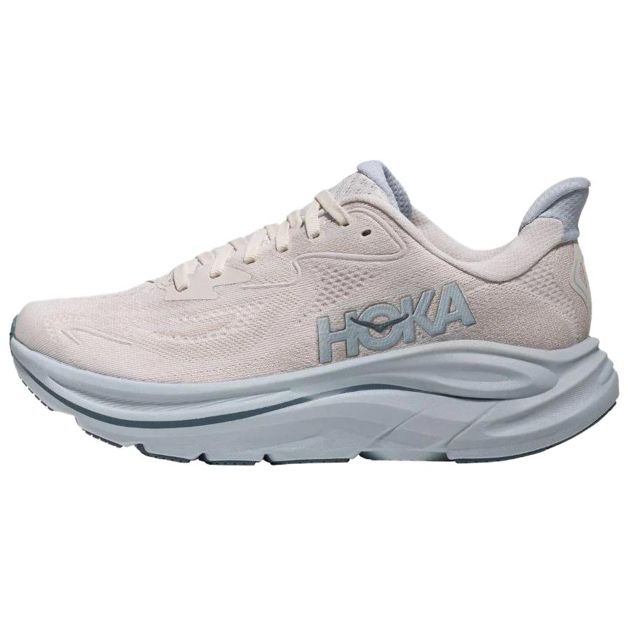 HOKA ONE ONE CLIFTON 10 Lightweight Casual Running Shoes Women's Gray Wide Fit