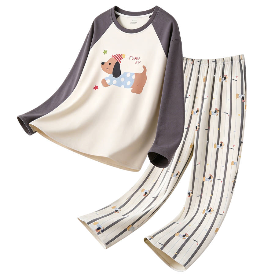 Hodo Kids Loungewear Sets Crew Neck