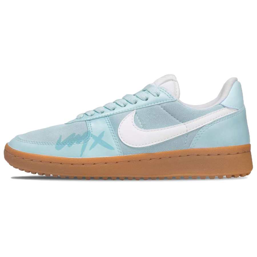 Nike Nike Field General '82 Mint Shanyue, Spacious Space Canvas Low top Skateboard Shoes Women's White Blue