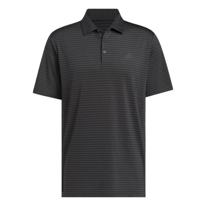 Adidas Adidas Golf Clothing Men's Carbon Black/Black Polo Collar Moderate