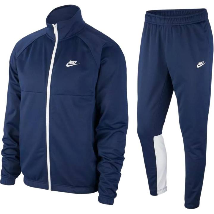 Nike Nike Casual Sportswear Men's Blue Coat+Blue Pants Moderate