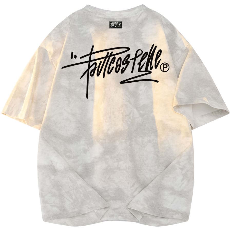 PAUL COSTELLOE T Shirts Unisex Crew Neck Thin Straight Fit