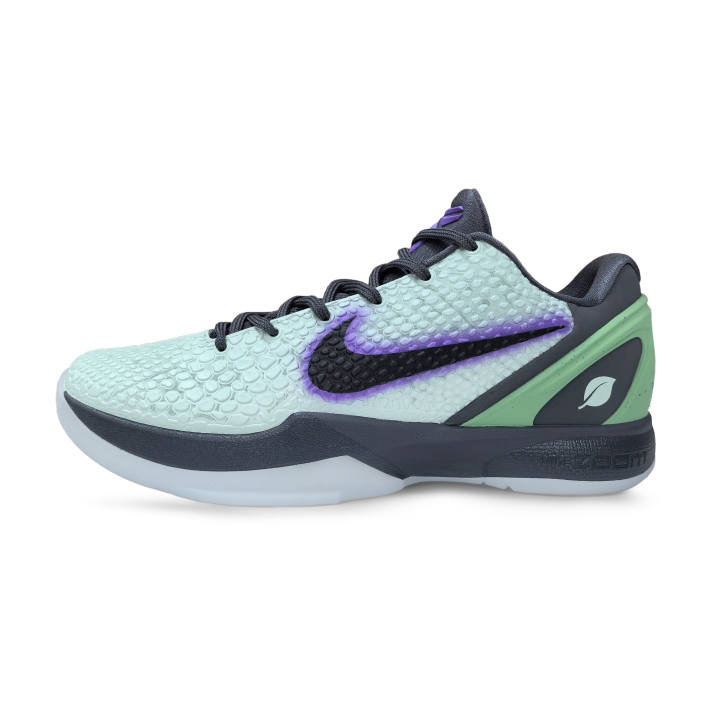 Nike Nike Zoom Kobe 6 Basketball Shoes Men's Low Top Green/Gray