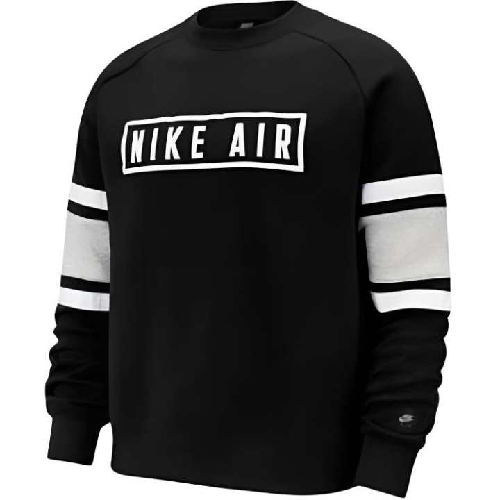 Nike Nike Sweatshirts Men's Black Crew Neck Moderate Straight Fit