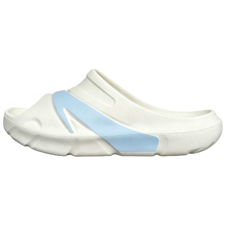Anta Beach Slippers Women's Ivory White/Light Pink Blue
